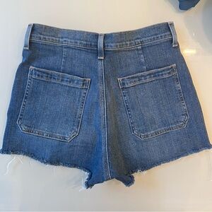 J Crew Jean Shorts with Square Pocket (Denim Shorts)